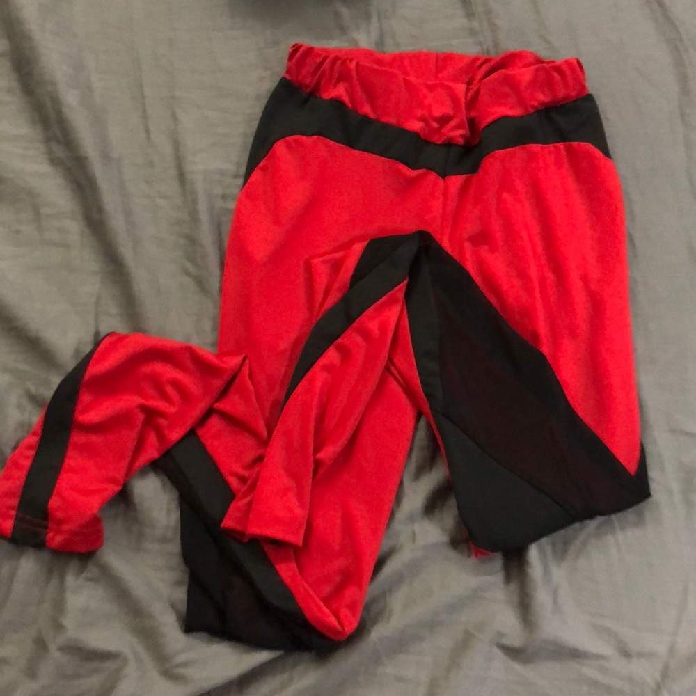 Heart bottom leggings